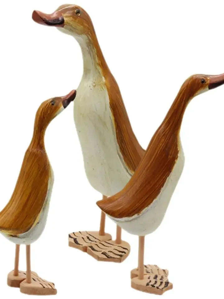 Wooden Duck Sculpture/ Home Decor.