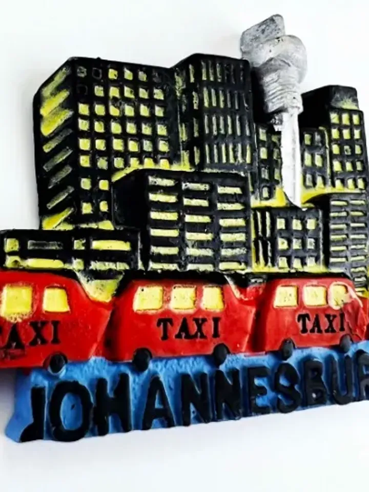 3D Resin magnetic fridge stickers, tourist souvenirs (S.Africa)
