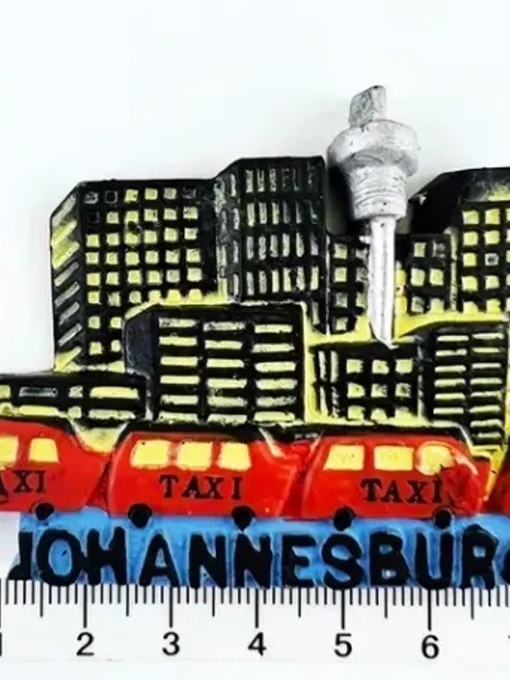 3D Resin magnetic fridge stickers, tourist souvenirs (S.Africa)