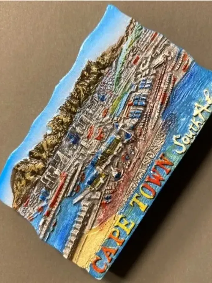 3D Resin magnetic fridge stickers, tourist souvenirs (S.Africa)