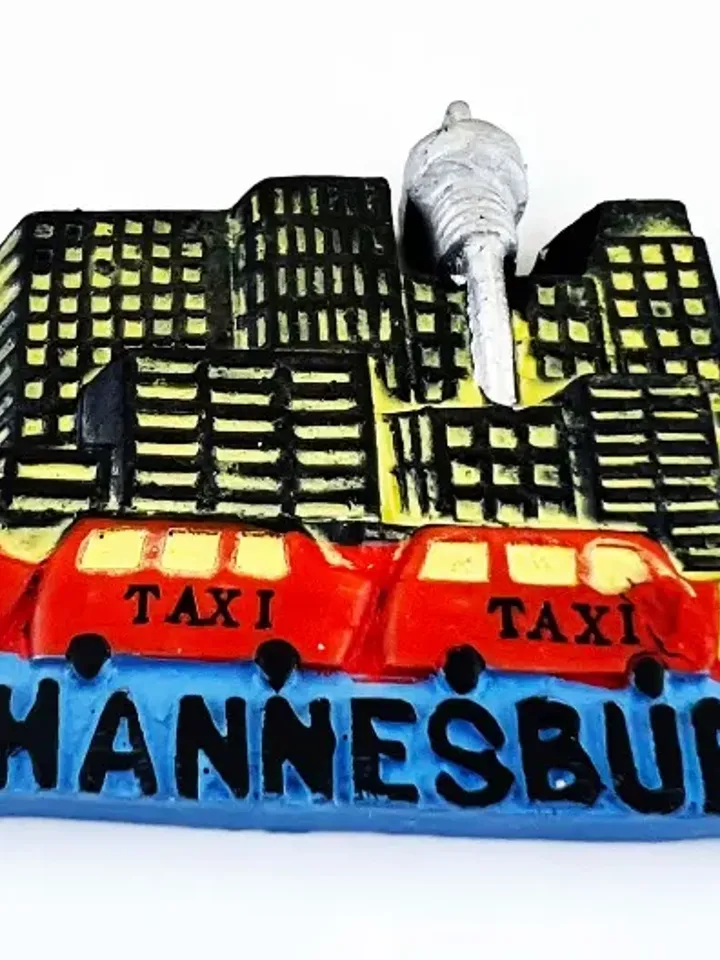 3D Resin magnetic fridge stickers, tourist souvenirs (S.Africa)