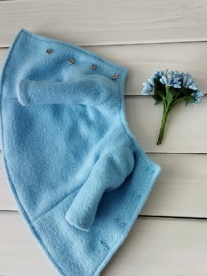 Blu and white set for Little Darling dolls