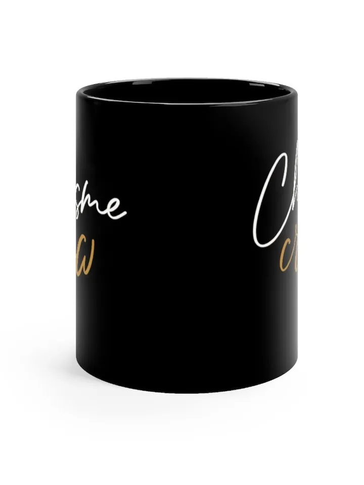 Chisme Crew Black mug 11oz