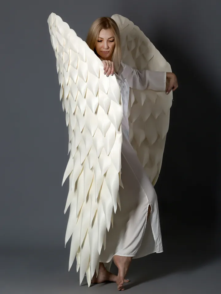 Large wings costume Wedding Bridal wings Cosplay sexy Christmas angel, Luxury angel wings, divine imag, fashion show