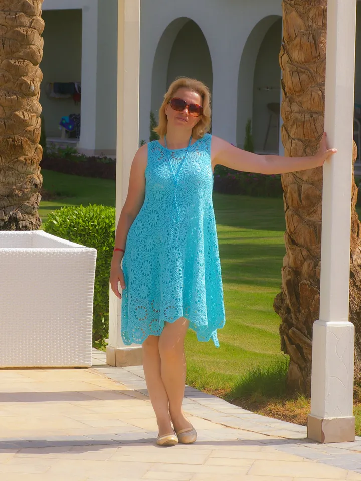 Women's Sundress Amelia Crochet Pattern