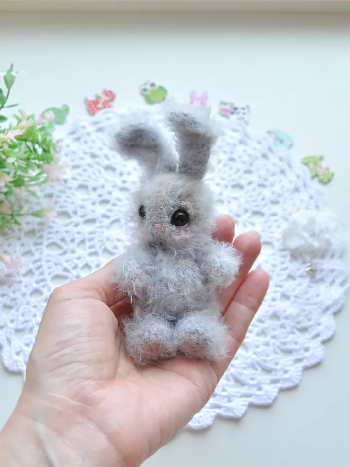 Amigurumi bunny crochet pattern, bunny toy pattern, Bunny doll handmade, Handmade stuffed bunny, Handmade bunny plushie
