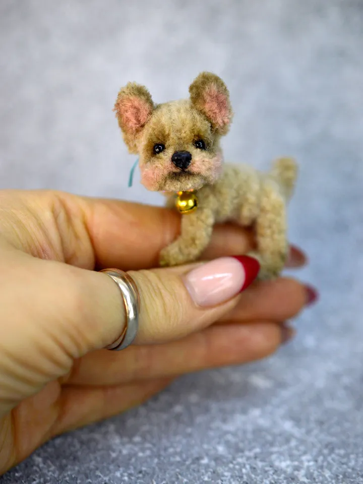 Video Tutorial make Miniature Pipe Cleaner Dogs and Puppies - Let's Make Puppy using Pipe Cleaners - Pipe Cleaner Puppy DIY