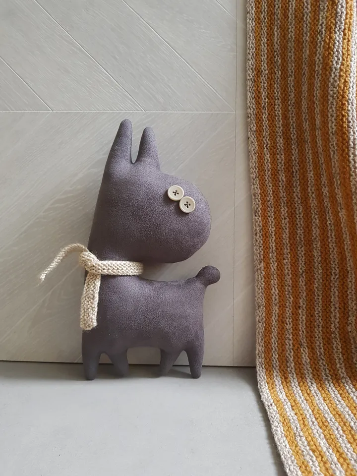 Stuffed Horse sewing pattern PDF and Tutorial in English, stuffed animal sewing diy, rag doll pattern