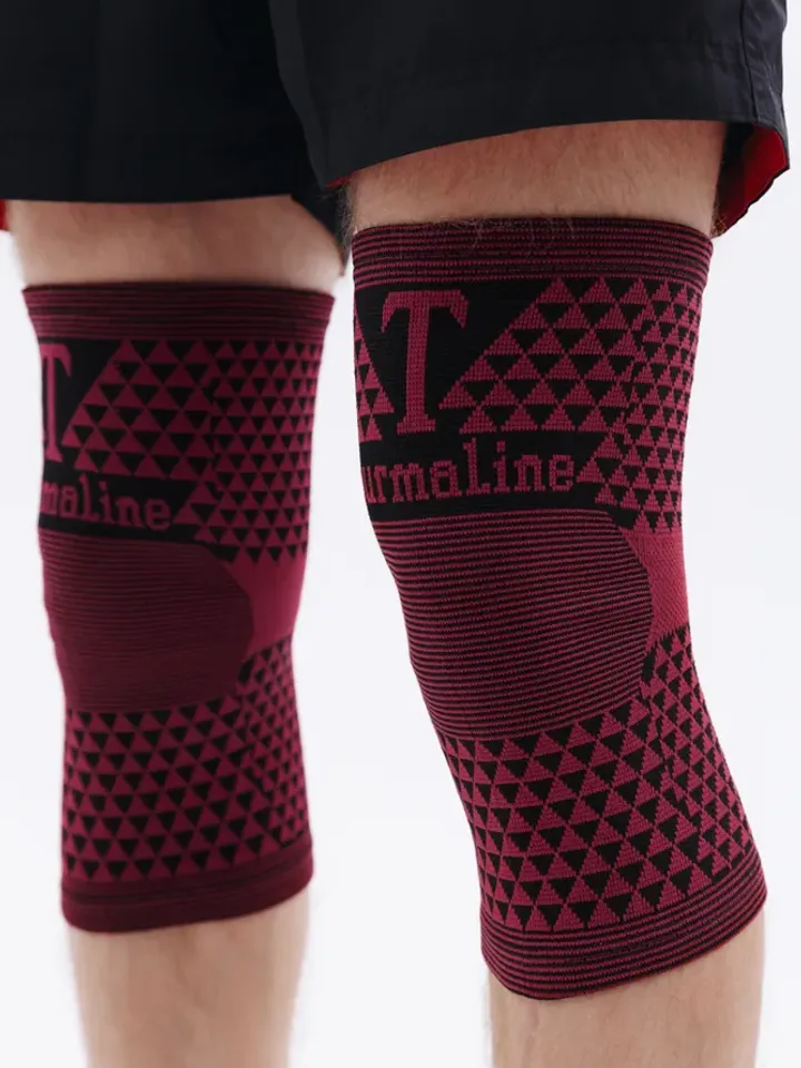 Tourmaline Knee Bandages Warming Support Size Universal 2pcs