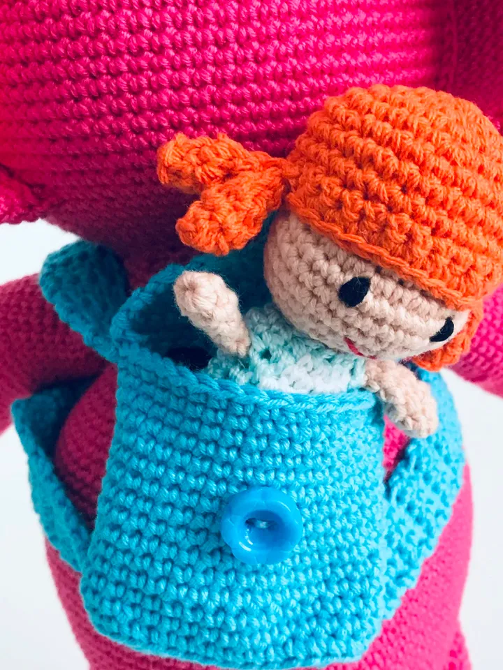 Crochet Pattern Doll for Elephant Ellie