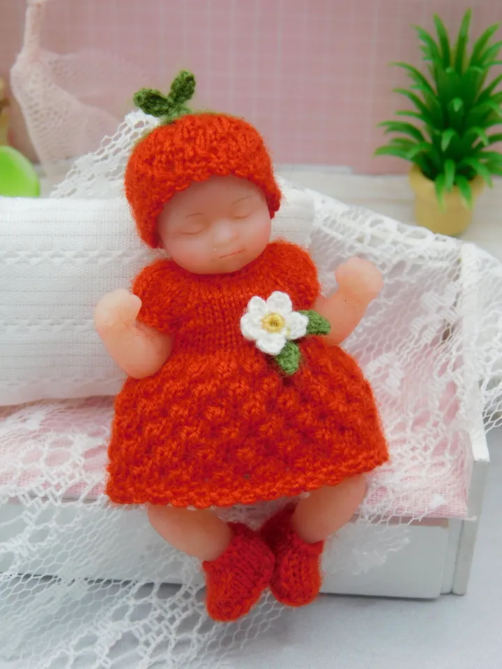 Miniature clothes set for silicone Zuru baby