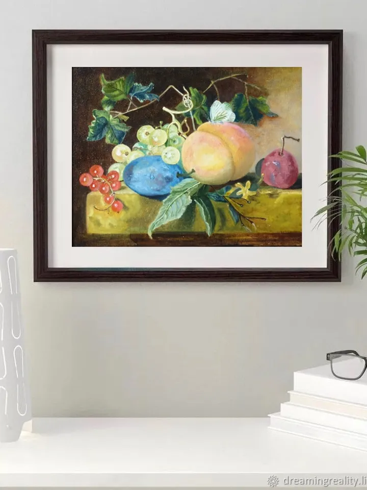 Oil painting The author's copy of the Dutch still life by Jan Van Heysum