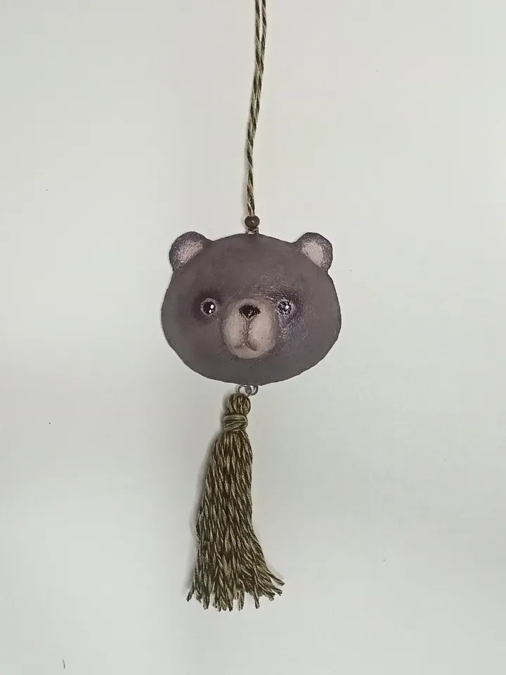 Custom fox head paper mache wall mount/Personalized faux taxidermy paper mache animals head/Cute animals head sculpture wall hanging