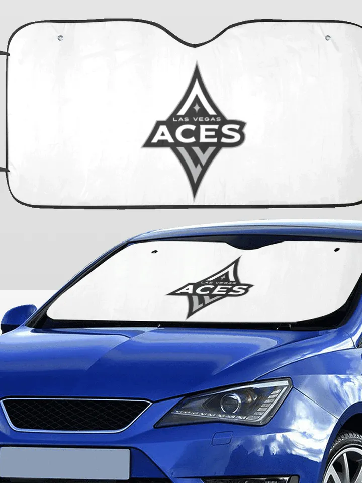 Las Vegas Aces Car Sunshade