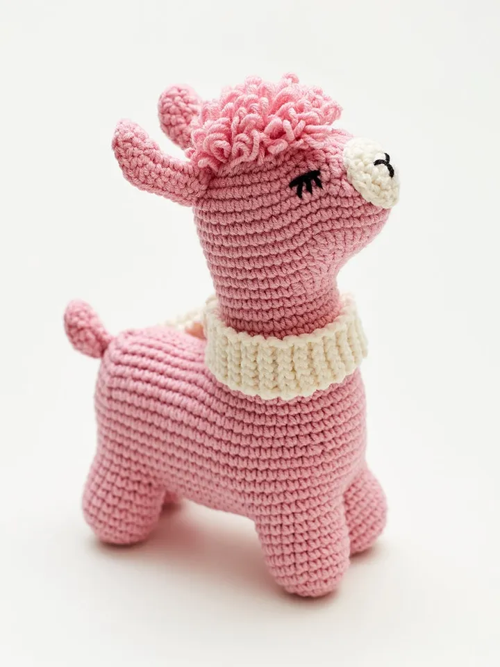 New mom gift for It's a girl baby shower Expecting pregnancy congrats gender reveal basket Pink newborn girl nursery props Sweet crochet toy