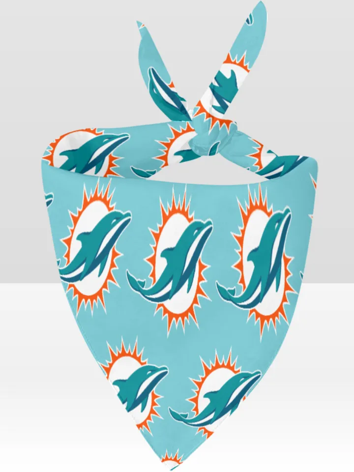 Miami Dolphins Pet Dog Bandana