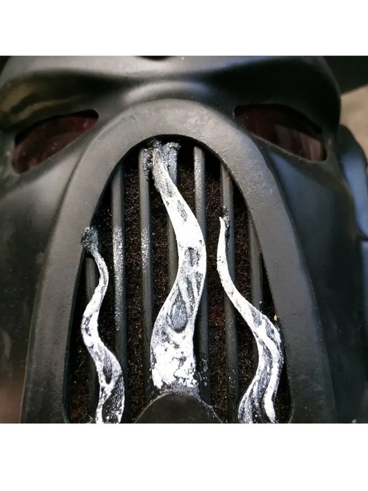 Chaos spacemarine - Legion of the Damned - cosplay armor - spacemarine helmet -