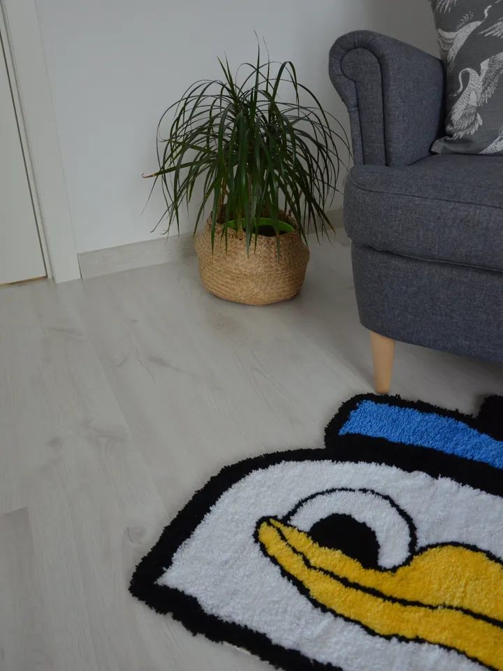 Customs Rug Donald Carpet to order by photo Duck Custom Carpet Custom Rugs Know Your Meme Internet