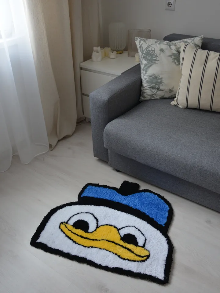 Customs Rug Donald Carpet to order by photo Duck Custom Carpet Custom Rugs Know Your Meme Internet