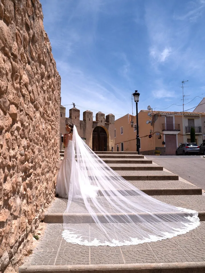 Cathedral wedding veil, Unique veil wedding cathedral, Veil wedding cathedral, Cathedral veil, Wedding veil cathedral Ivory long veil 900233