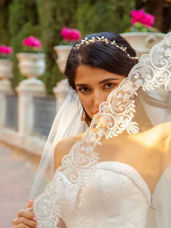 Cathedral veil, Veil wedding cathedral bridal lace, Soft Tulle Lace Wedding Veil, Ivory Veil, Luxury veil, Long Lace wedding veil 9085