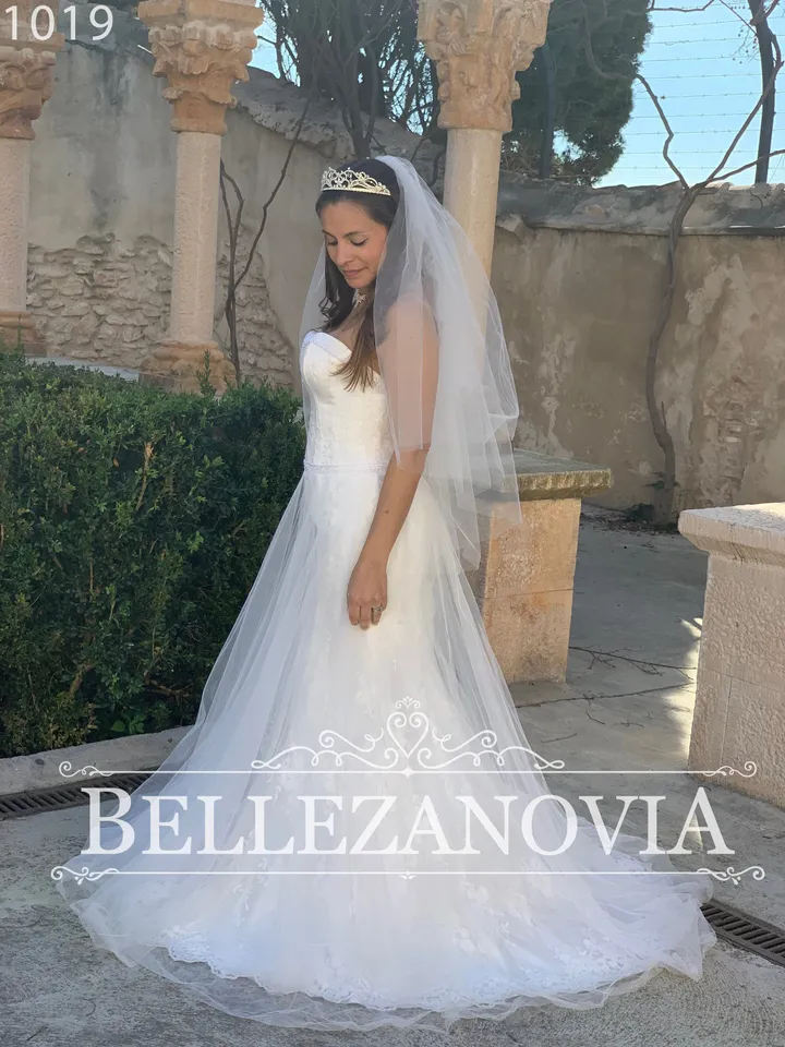 Double Layer Veil, Minimalist Soft Veil, Simple wedding veil, Plain veil, Tulle veils, Vintage bridal Veils, Illusion Tulle, Edge veil -1019