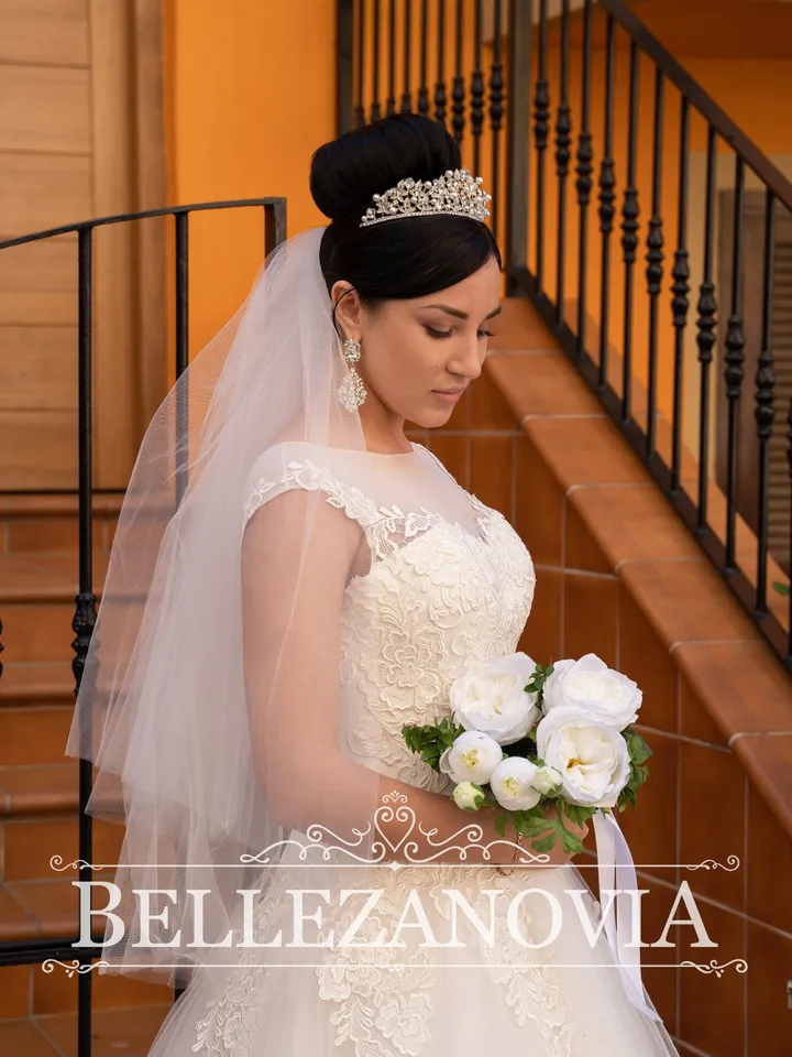 Double Layer Veil, Minimalist Soft Veil, Simple wedding veil, Plain veil, Tulle veils, Vintage bridal Veils, Illusion Tulle, Edge veil -1019