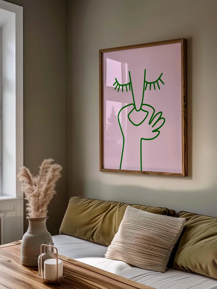 Funny Bathroom Altered Art - Minimalist Vintage Print, Printable Wall Art, Pink Prank Gift, Digital Download, Toilet Humor Decor, Funny Gift