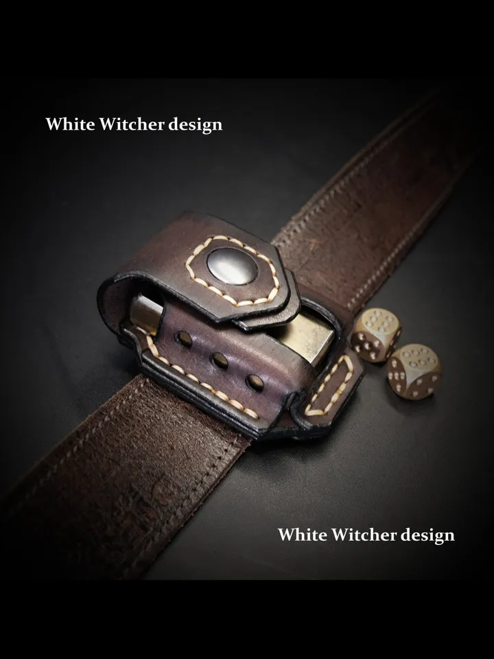 Zippo belt Case "ZEUS"- leather pattern PDF. EDC42