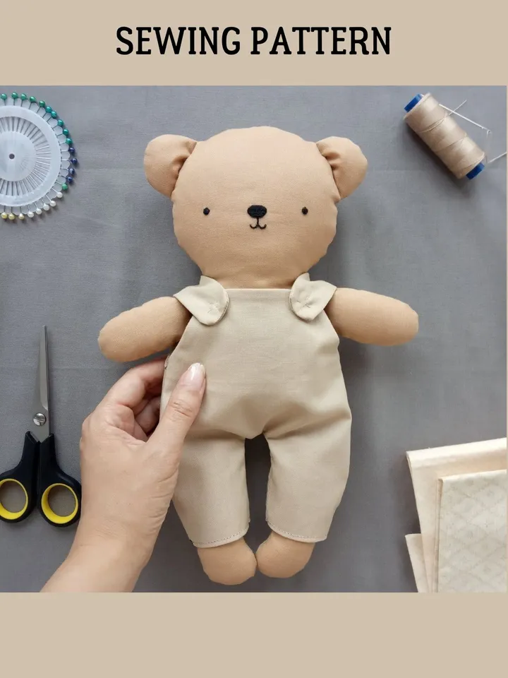 Bear Doll Easy Pattern PDF