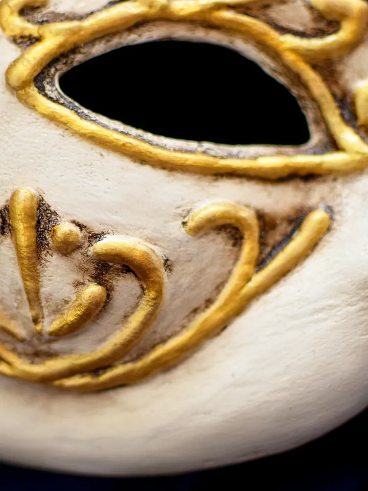 Animal masquerade mask for couples. Cat cosplay mask. Venetian mask to masquerade halloween costume.