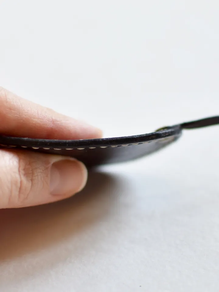 Engraved Leather eyepatch for men pirate costume. Pirate eye patch to custom cosplay costume.