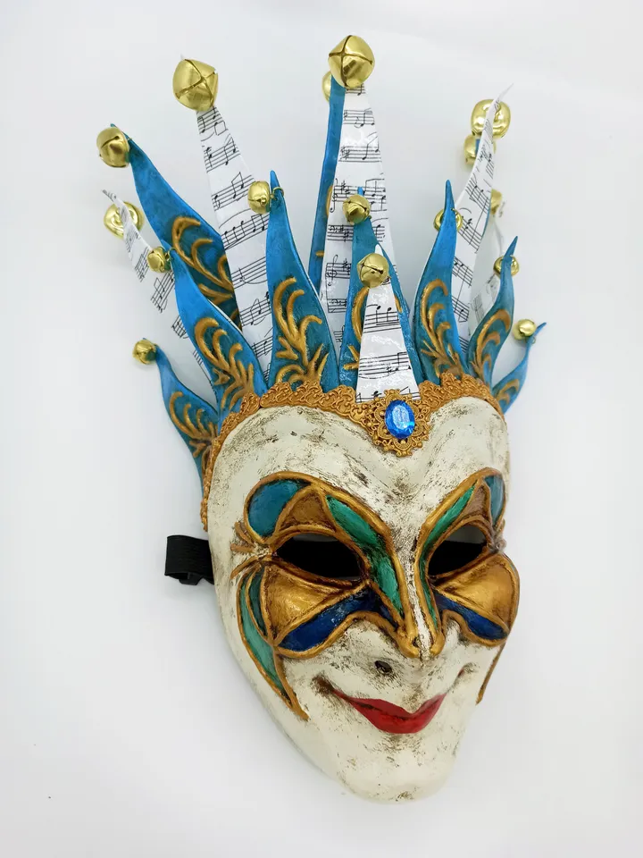 Wall hanging mask, custom cosplay, Joker, halloween mask, masquerade mask, clown costume.