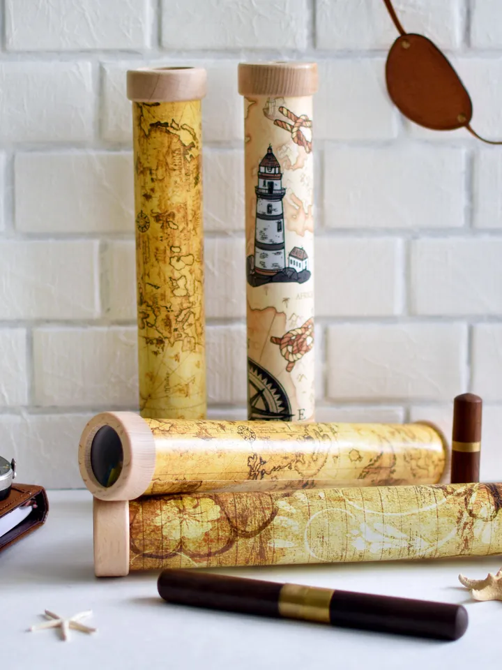 Kaleidoscope, pirate lover, roommate gift, friendship gift, lighthouse decor, history teacher gift, christmas eve box.