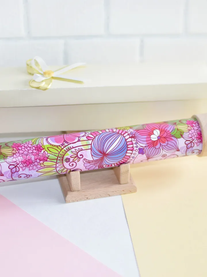 Roommate flower girl gift, kaleidoscope, self gift for mom, stress relief gift for unbiological sister, school psychologist.