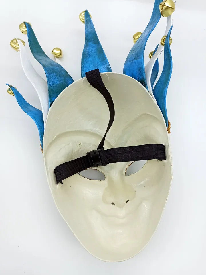Wall hanging mask, custom cosplay, Joker, halloween mask, masquerade mask, clown costume.