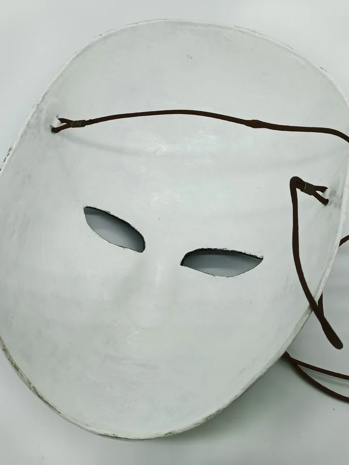 Rorschach cosplay mask. Rorschach mask for Cosplay costume of Watchmen. Halloween mask.