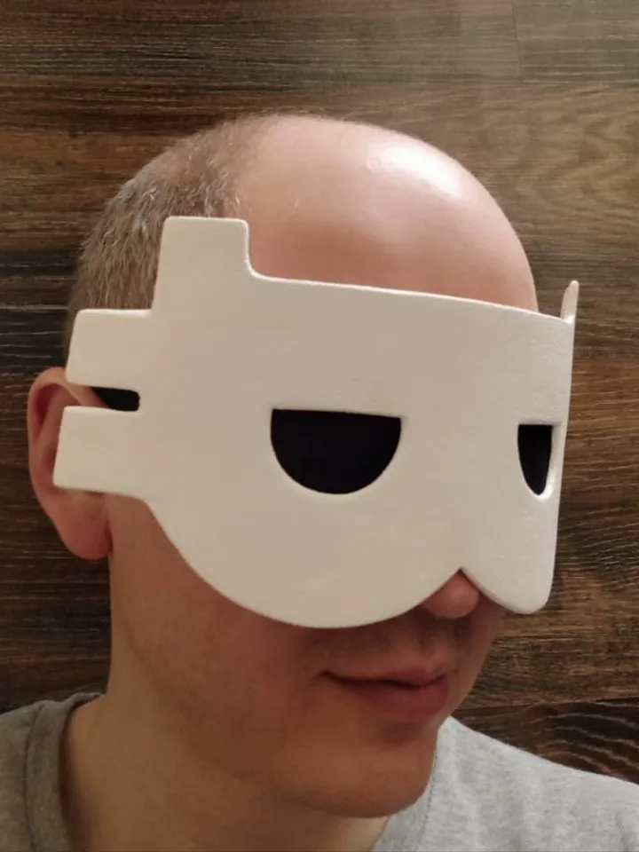 Custom masquerade mask. Cosplay mask.