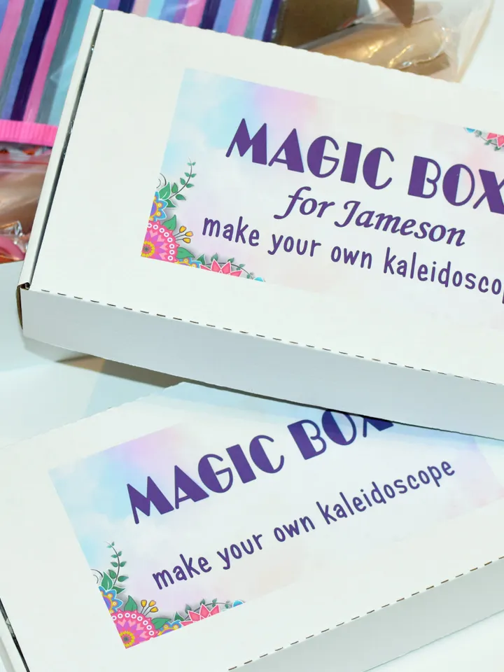 Astrology gifts DIY craft kit kaleidoscope. Mystery box with Activity box for adults. Stim toy. Adhd toys.