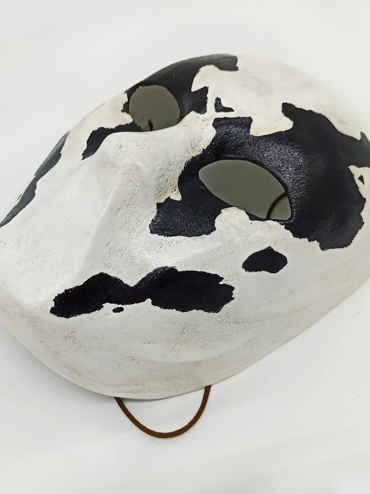 Rorschach cosplay mask. Rorschach mask for Cosplay costume of Watchmen. Halloween mask.