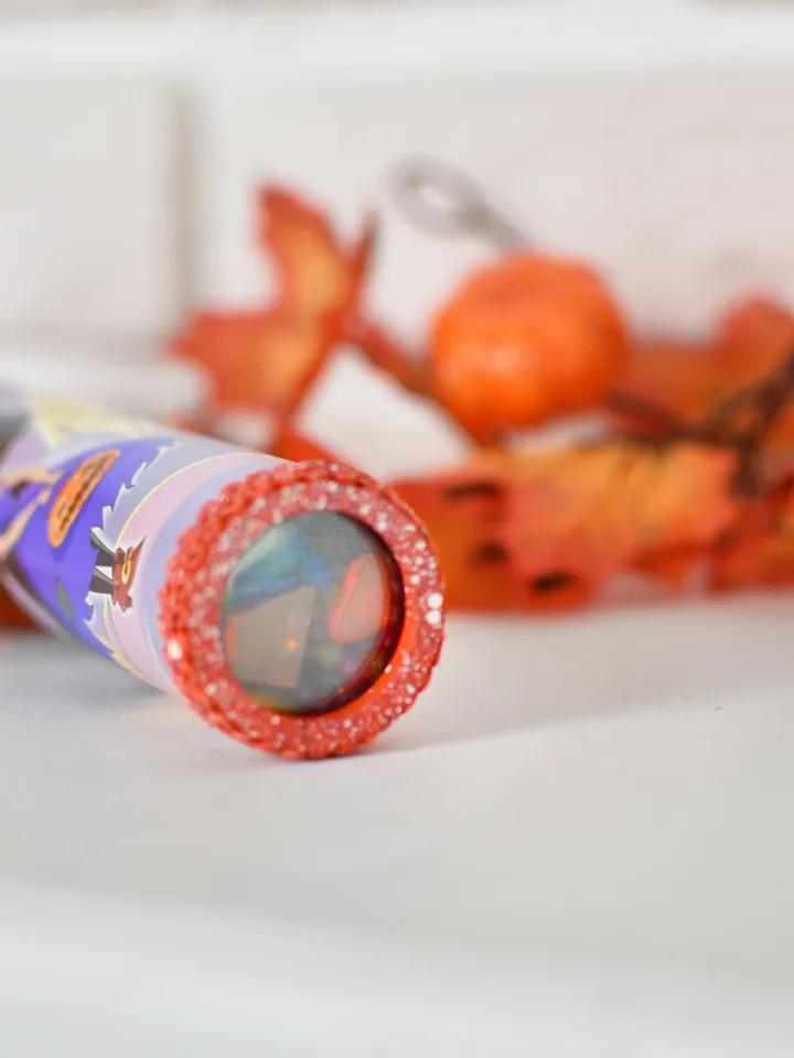Halloween gift, kaleidoscope, cute halloween party, roommate gift with halloween witch decor.