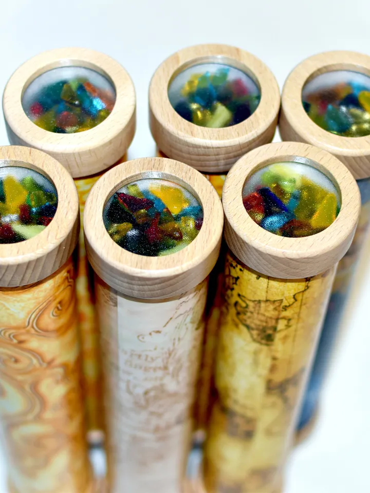 Pirate birthday, kaleidoscope, history teacher gift, roommate gift, map print vintage, stress relief gift, christmas eve box.