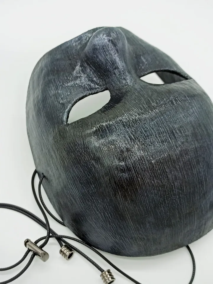 Phantom of the opera, Custom cosplay mask, full face mask, masquerade mask men, halloween mask.
