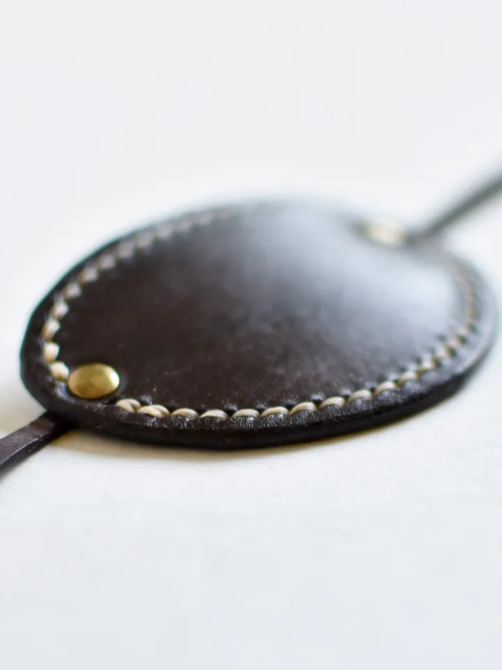 Engraved Leather eyepatch for men pirate costume. Pirate eye patch to custom cosplay costume.