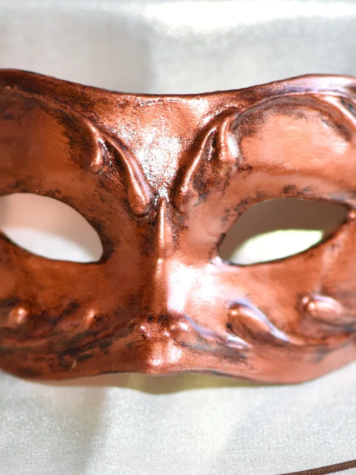 Masquerade mask men. Phantom of the opera half face Venetian mask to masquerade costume. Custom cosplay mask to halloween costume.