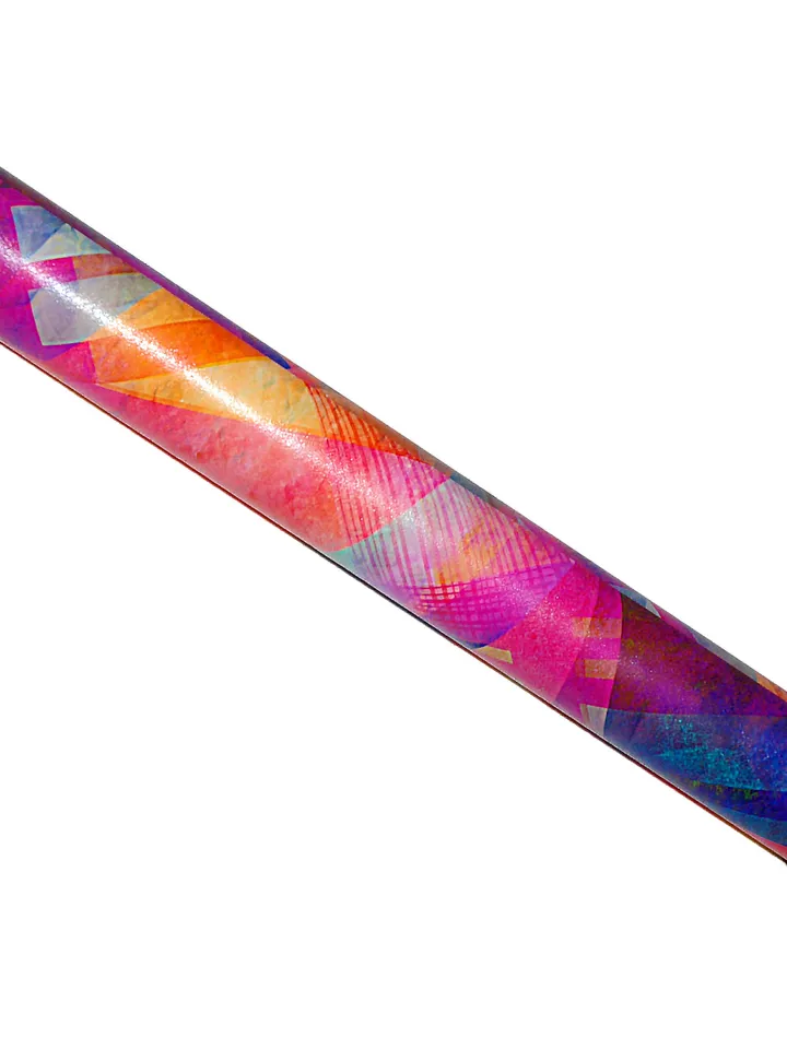 Kaleidoscope with geometric print on label is greate Anti-stress toy and relaxing gifts.