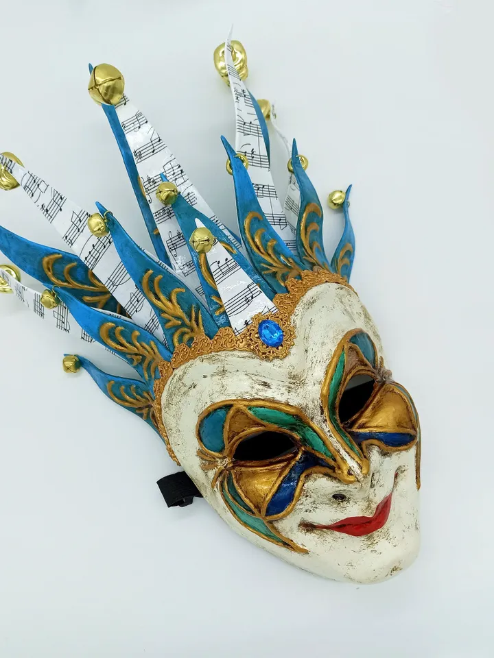 Wall hanging mask, custom cosplay, Joker, halloween mask, masquerade mask, clown costume.