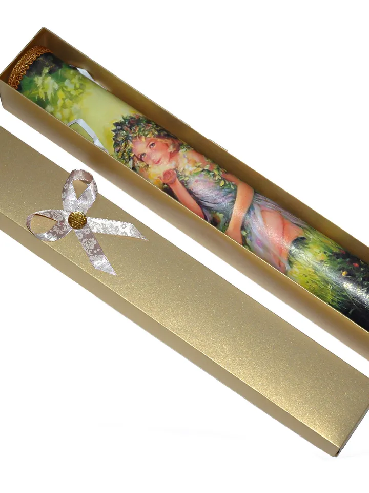 Kaleidoscope with Forest Fairy Tail air kiss as relaxing gifts. Unique sister gift with cute faery.
