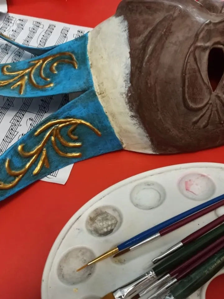 Custom masquerade mask. Cosplay mask.