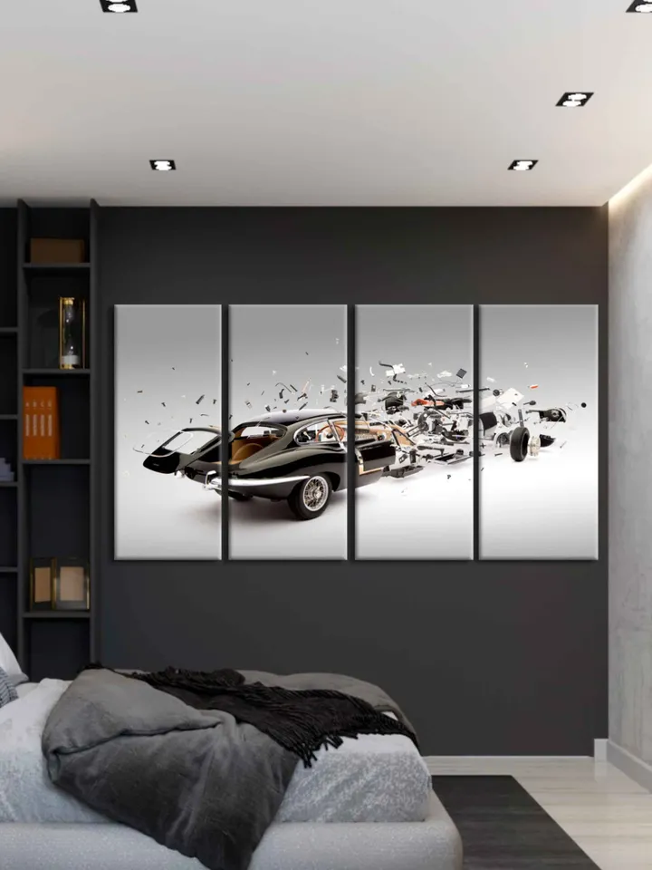 Vintage Car wall decor Mechanic print Retro car decor car parts art Classic Car Patent Print Workshop decor art invention print Car wall art